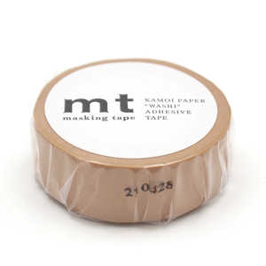 カモ井加工紙 マスキングテープ mt 1P コルク MT01P202R