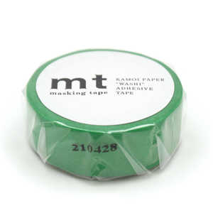 カモ井加工紙 マスキングテープ mt 1P グリーン MT01P182R