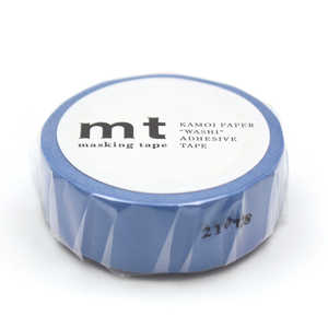 カモ井加工紙 マスキングテープ　mt　1P　ブルー MT01P183R