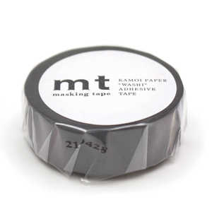 カモ井加工紙 マスキングテープ mt 1P マットグレー MT01P405R カモ井加工紙 マスキングテープ mt 1P マットグレー MT01P405R