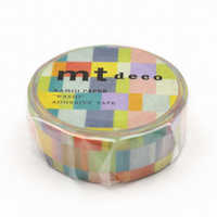 カモ井加工紙 マスキングテープ mt 1P アーガイル・レッド MT01D162R