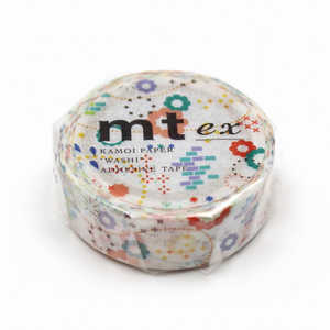カモ井加工紙 マスキングテープ mt ex カラフルPOP MTEX1P74R カモ井加工紙 マスキングテープ mt ex カラフルPOP MTEX1P74R