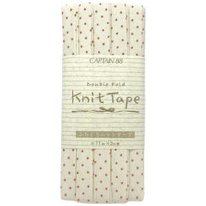 キャプテン 水玉ふちどりニットテープ カラー21 CP168