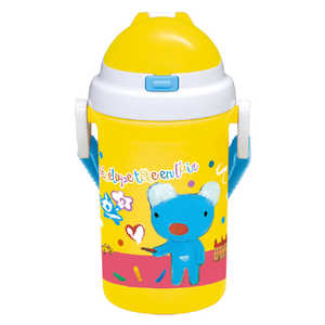 小森樹脂 水筒 400ml ストロー付プラボトル ペネロペ 472699