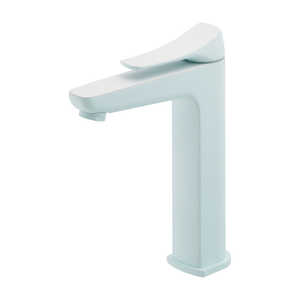 カクダイ シングルレバー混合栓 ミドル ［ワンホール］ フロストミント 183-306-B