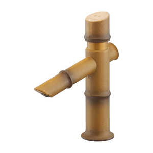 カクダイ 竹水栓 自閉 ［ワンホール］ 枯竹 716-330-DB