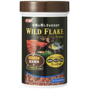 ジェックス ワイルドフレーク プロバイオ 52g ジェックス ワイルドフレーク プロバイオ 52g