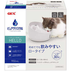 ジェックス ピュアクリスタル ハロー 950ml 猫用 アーモンドミルク 