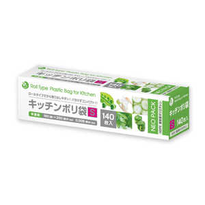 オルディ プラスプラス BOXキッチンポリ袋 S 半透明 140P PP-RPK-HDS