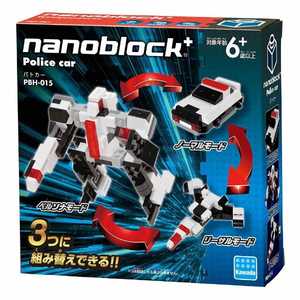 カワダ 【アウトレット】ナノブロックプラス PBH-015 パトカｰ