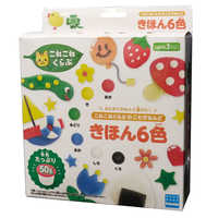 カワダ ねんど NKC-01 こねこねくらぶ きほん6色 の通販 - カテゴリ