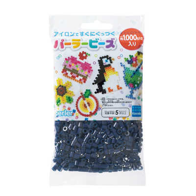 カワダ パーラービーズ 80-15236 単色 ミッドナイトブルｰ の通販