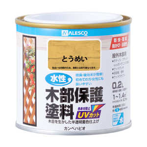 カンペハピオ 水性木部保護塗料 透明 0.2L 9001665 カンペハピオ 水性木部保護塗料 透明 0.2L 9001665