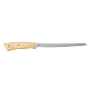 カクセー Lugna wood ルグナウッド パン切り包丁 LW-03 木柄ハンドル LW03PAN カクセー Lugna wood ルグナウッド パン切り包丁 LW-03 木柄ハンドル LW03PAN