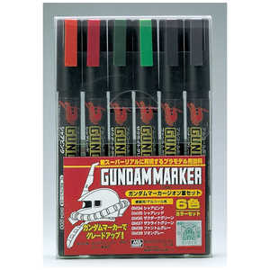 GSIクレオス ガンダムマーカー ジオン軍6色セット GSIクレオス ガンダムマーカー ジオン軍6色セット