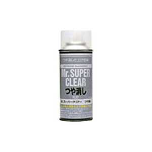 GSIｸﾚｵｽ Mr.スーパークリアー(つや消し) 170ml ス‐パ‐クリア‐ツヤケシ