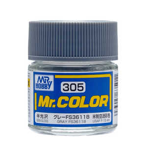 GSIクレオス Mr.カラー 飛行機模型用カラー C305 グレー FS36118 グレーFS GSIクレオス Mr.カラー 飛行機模型用カラー C305 グレー FS36118 グレーFS