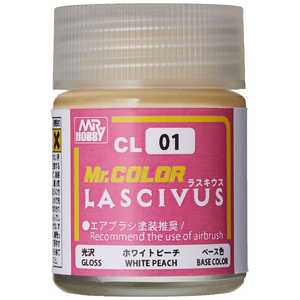 GSIｸﾚｵｽ Mr.カラー LASCIVUS(ラスキウス) ホワイトピｰチ 18ml[光沢]