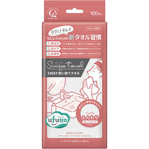 コットンラボ ufutto スウヨタオルふんわり 100枚 コットンラボ ufutto スウヨタオルふんわり 100枚