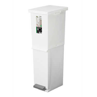 新輝合成 ゴミ箱 分別スリムペダル 36L ネオカラー 2090 の通販