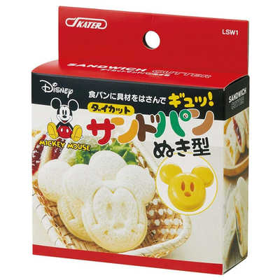 スケーター ダイカットサンドパンぬき型 ミッキー LSW1 の通販