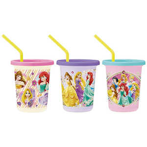 スケーター ストロー付タンブラー320ml 3個セット プリンセス19 SIH3ST スケーター ストロー付タンブラー320ml 3個セット プリンセス19 SIH3ST
