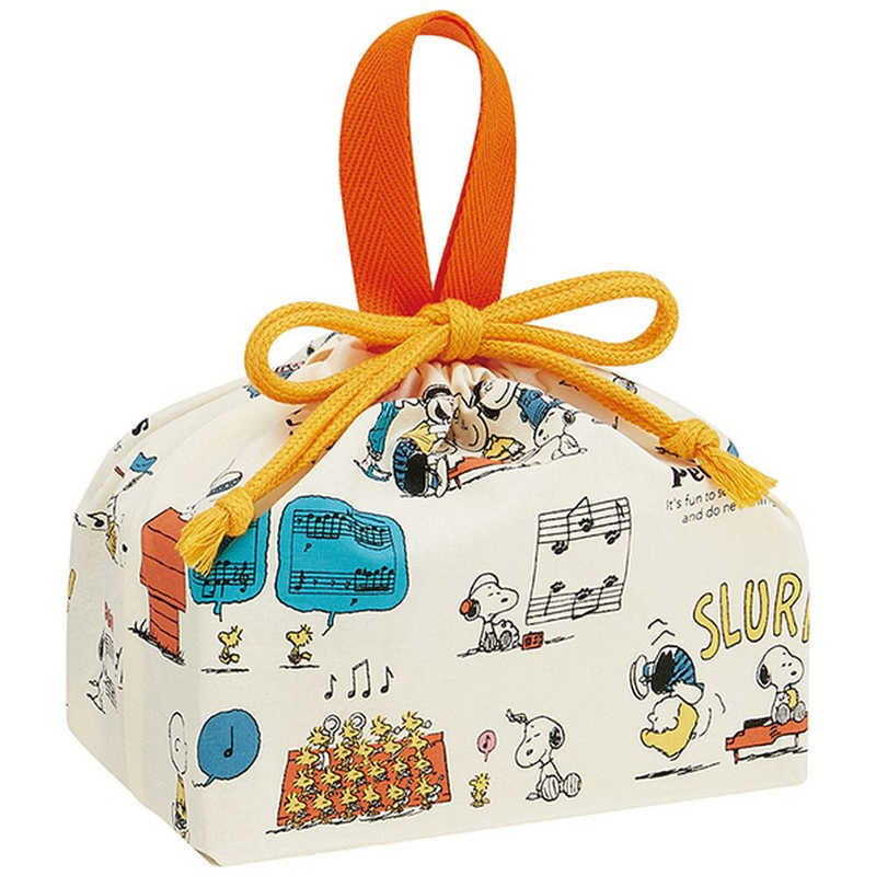 スケーター Snoopy ピｰナッツレトロ ランチ巾着 Kb7