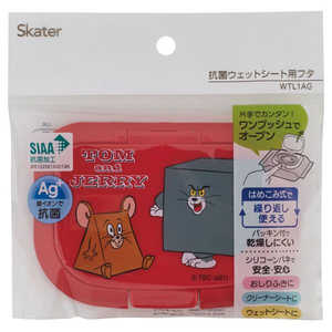 スケーター 抗菌ウエットシート用フタ トム & ジェリー スケーター 抗菌ウエットシート用フタ トム & ジェリー