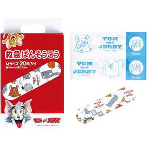 スケーター 救急バンソウコウ Mサイズ20枚 トム&ジェリー スケーター 救急バンソウコウ Mサイズ20枚 トム&ジェリー