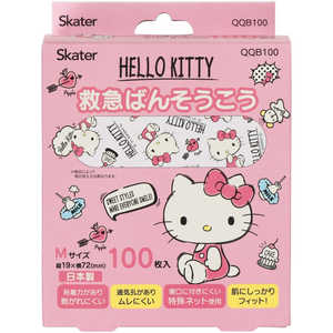 スケーター 救急 ばんそうこう Mサイズ (100枚入) ハローキティ スケーター 救急 ばんそうこう Mサイズ (100枚入) ハローキティ