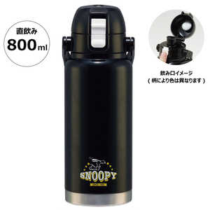 スケーター ハンドル付ダイレクトボトル SNOOPY STD8H スケーター ハンドル付ダイレクトボトル SNOOPY STD8H