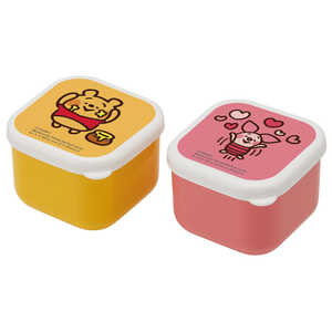 スケーター 抗菌ミニシールボックス130ml 2P カナヘイ プーさん MO1WAG スケーター 抗菌ミニシールボックス130ml 2P カナヘイ プーさん MO1WAG