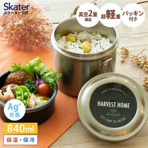 スケーター 抗菌真空ステンレスランチ ベーシック STLB2AG スケーター 抗菌真空ステンレスランチ ベーシック STLB2AG