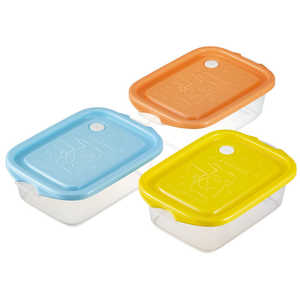 スケーター 抗菌保存容器M 500ml3P ピカチュウ FCN2RAG スケーター 抗菌保存容器M 500ml3P ピカチュウ FCN2RAG