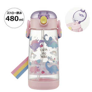 スケーター ワンプッシュストローボトル H & Sレインボー PDSH5 スケーター ワンプッシュストローボトル H & Sレインボー PDSH5