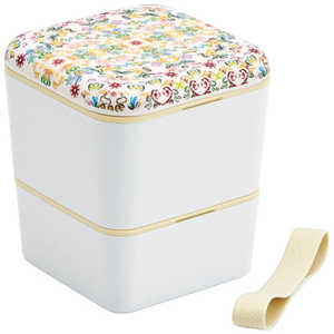 スケーター メラミンランチBOX 角型 2段 600ml(上段380ml/下段220ml) 天平文様(夢幻)薄紅 SLBWS6M スケーター メラミンランチBOX 角型 2段 600ml(上段380ml/下段220ml) 天平文様(夢幻)薄紅 SLBWS6M