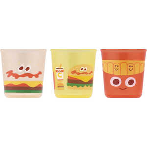 スケーター 抗菌ベビーコップ60ml×3P バーガーコンクス BCUP1AG スケーター 抗菌ベビーコップ60ml×3P バーガーコンクス BCUP1AG