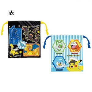 スケーター マチ付き巾着2P ポケモン24 KB64WN スケーター マチ付き巾着2P ポケモン24 KB64WN