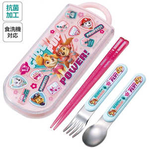 スケーター パウパトGIRL 抗菌食洗対応トリオセット TACC2AG スケーター パウパトGIRL 抗菌食洗対応トリオセット TACC2AG