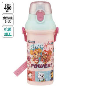スケーター パウパトGIRL 抗菌直飲プラワンタッチボトル480ml PSB5SANAG スケーター パウパトGIRL 抗菌直飲プラワンタッチボトル480ml PSB5SANAG