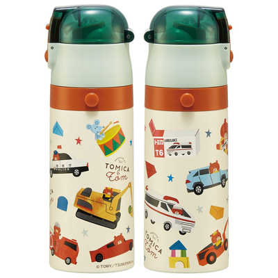 スケーター 超軽量2WAYステンレスボトル350/410ml トミカとトム