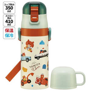 スケーター 超軽量2WAYステンレスボトル350/410ml トミカとトム SKCP3 スケーター 超軽量2WAYステンレスボトル350/410ml トミカとトム SKCP3