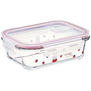 スケーター ガラス保存容器M 650ml ミッフィー GBST7 スケーター ガラス保存容器M 650ml ミッフィー GBST7
