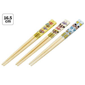 スケーター 竹安全箸16.5cm(3膳) ミッキーフレンズ/風船 ANT2T スケーター 竹安全箸16.5cm(3膳) ミッキーフレンズ/風船 ANT2T