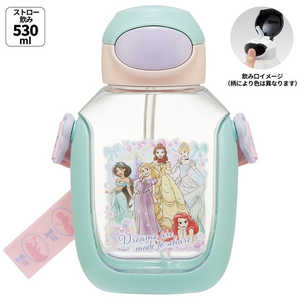 スケーター ワンプッシュストローボトル530ml プリンセス25 PDSH6DX スケーター ワンプッシュストローボトル530ml プリンセス25 PDSH6DX