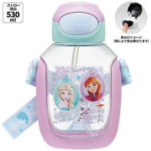 スケーター ワンプッシュストローボトル530ml アナ雪25 PDSH6DX スケーター ワンプッシュストローボトル530ml アナ雪25 PDSH6DX