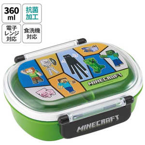 スケーター 抗菌ふわっとタイトランチボックス 弁当箱(小判型)360ml マインクラフト25 QAF2BAAG スケーター 抗菌ふわっとタイトランチボックス 弁当箱(小判型)360ml マインクラフト25 QAF2BAAG