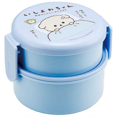 スケーター いしよわちゃん 丸型弁当箱2段500ml ONWR1 の通販