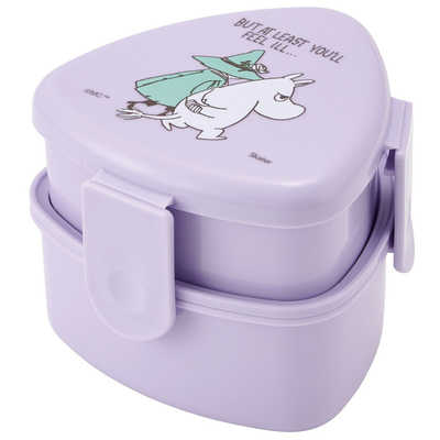 スケーター 抗菌三角おにぎりランチボックス 弁当箱2段 ムーミン