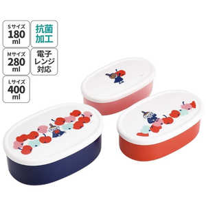 スケーター 抗菌シール容器3Pセット リトルミイ りんご SRS3SAG スケーター 抗菌シール容器3Pセット リトルミイ りんご SRS3SAG